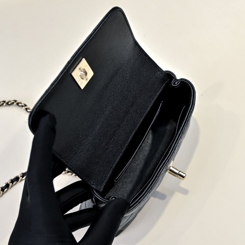 Ch**el top handle bags